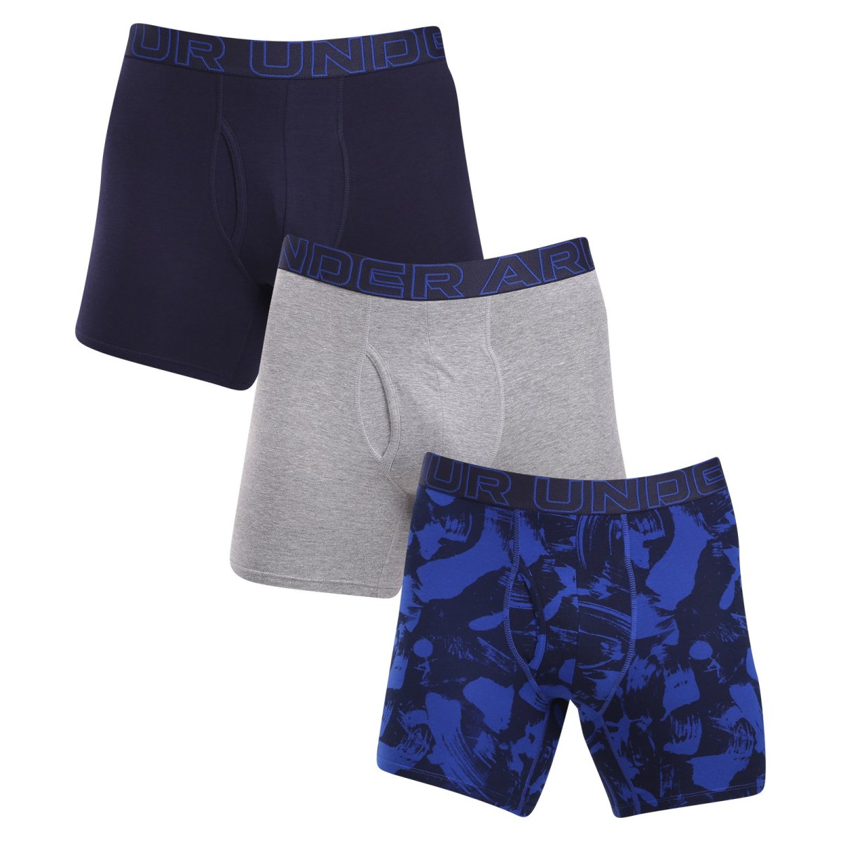 Under Armour 3PACK pánské boxerky vícebarevné (1383890 400) XXL Under Armour