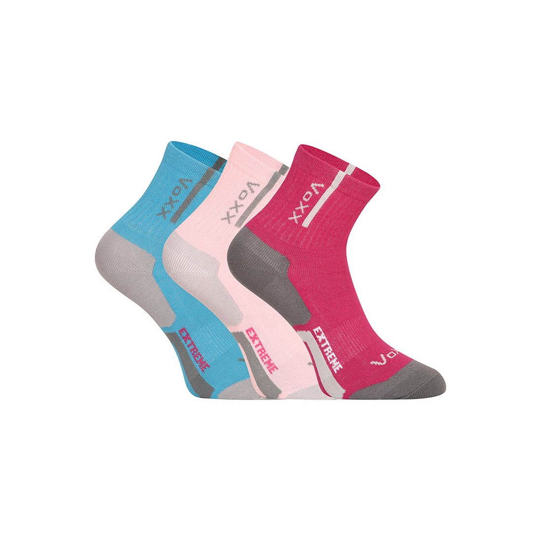 VoXX 3PACK dětské ponožky vícebarevné (Josifek-mix-girl) 30/34 VoXX