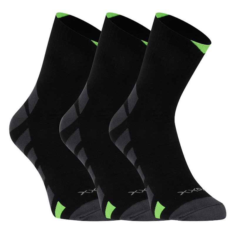 VoXX 3PACK ponožky černé (Gastl) L VoXX