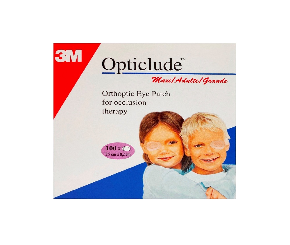 3M Opticlude Oční náplast 1539 E maxi 100 ks 3M