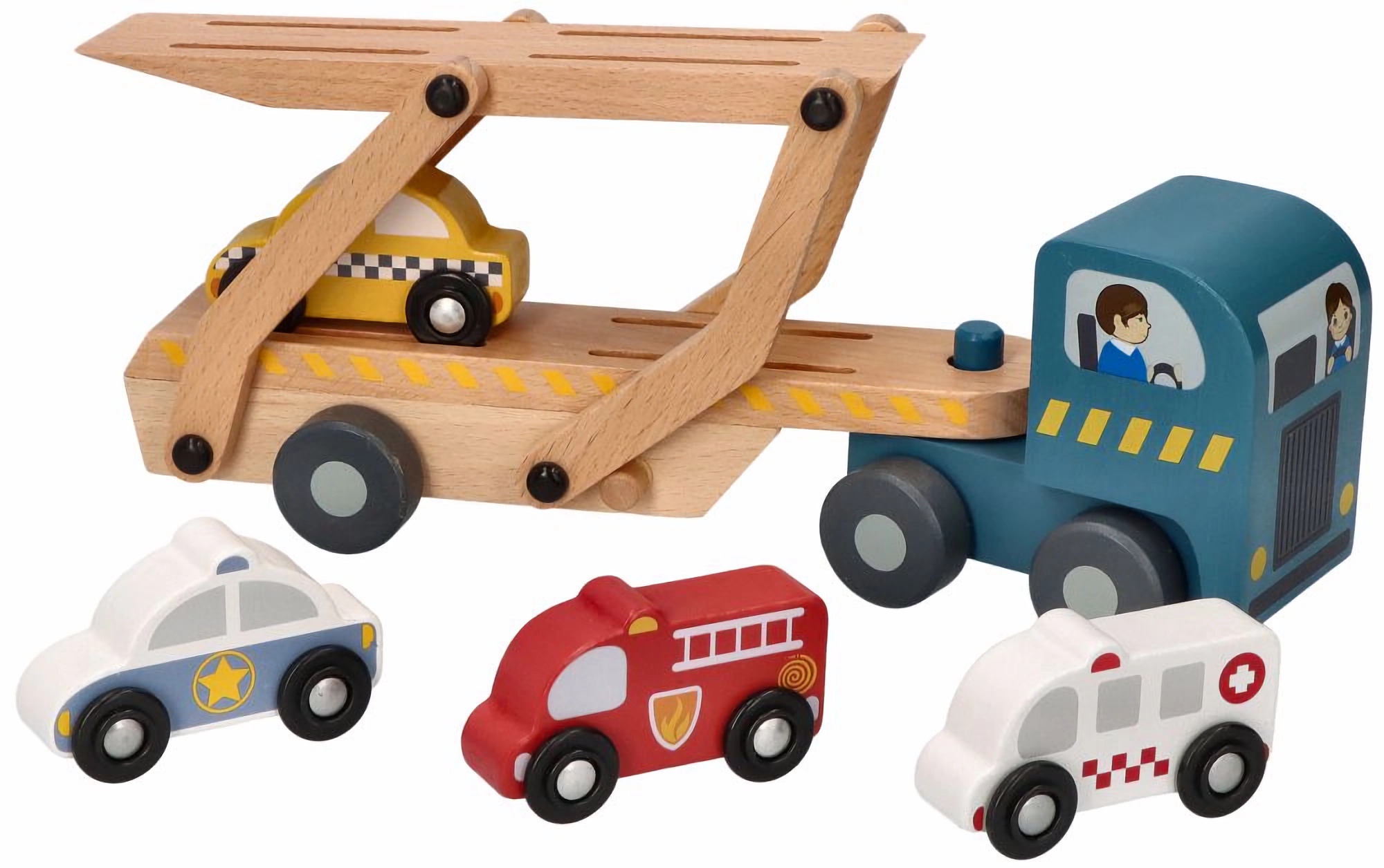 Adam Toys Přepravní transportér se 4 autíčky Adam Toys
