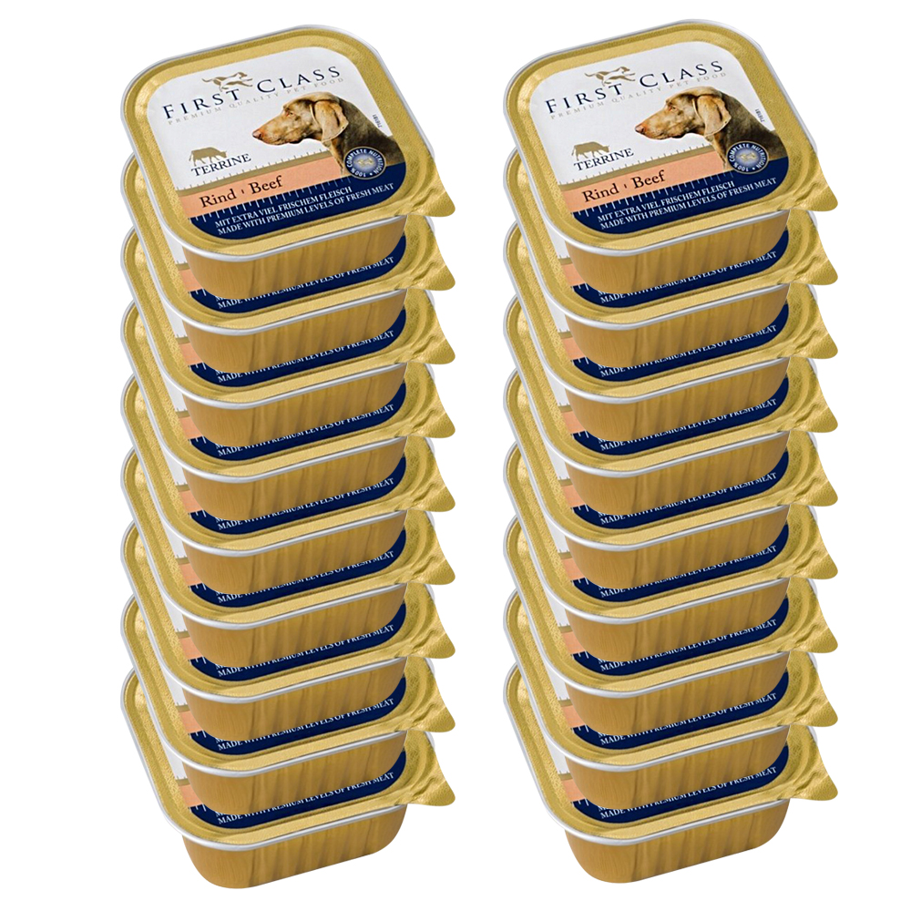 Akinu FIRST CLASS Hovězí paštika pro psy 18 x 300 g Akinu