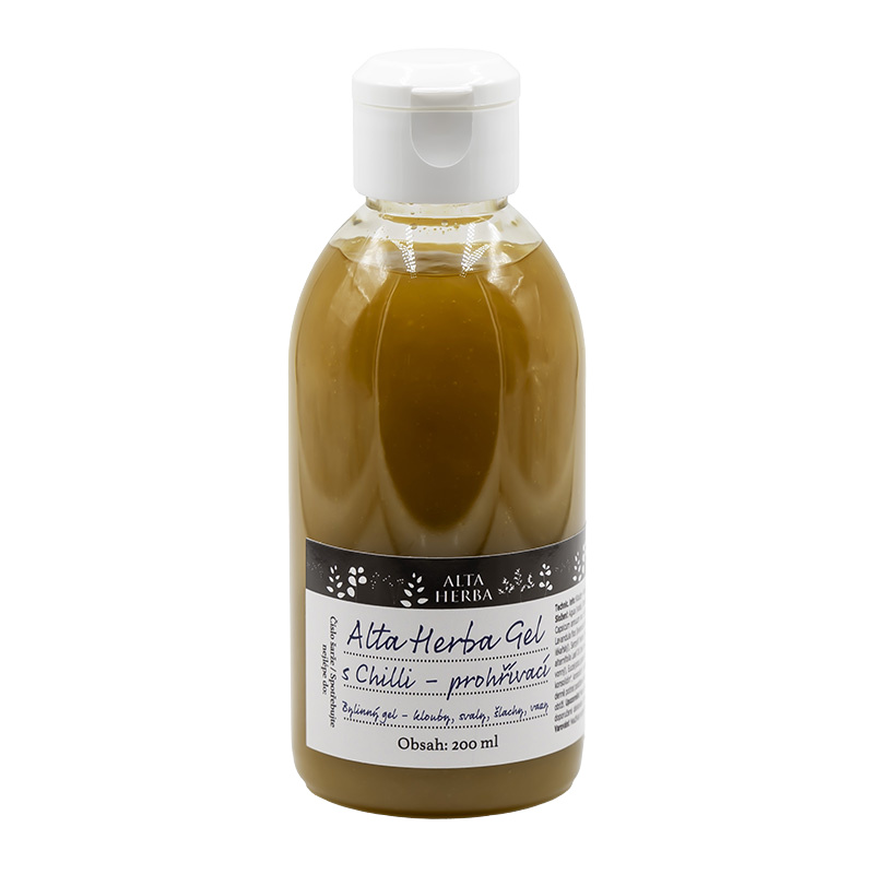 AltaHerba Gel s Chilli prohřívací 200 ml AltaHerba