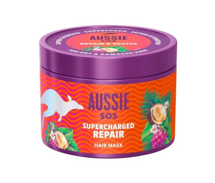 Aussie SOS Supercharged Repair maska 500 ml Aussie
