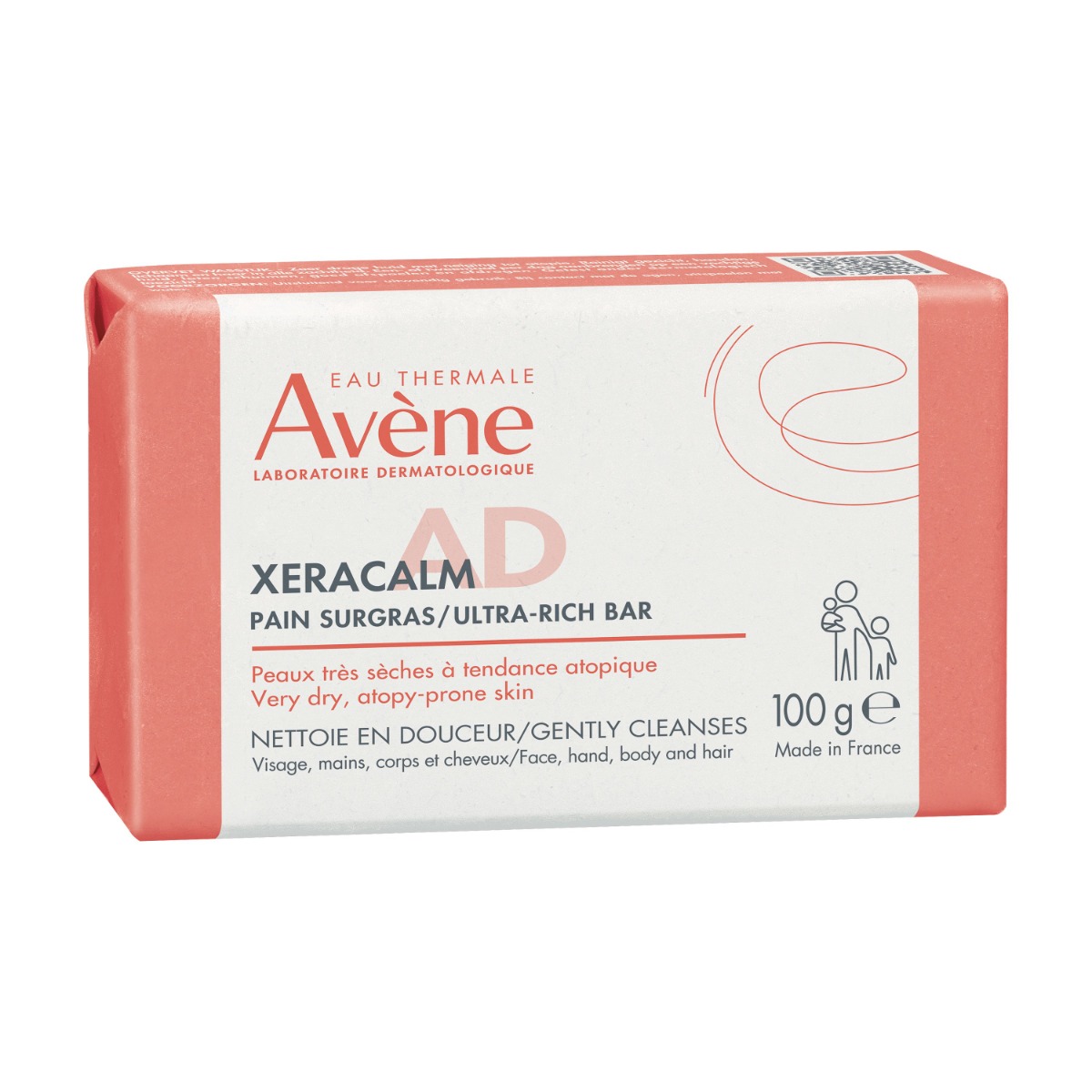 Avène Xeracalm AD Ultra vyživující mycí kostka 100 g Avène