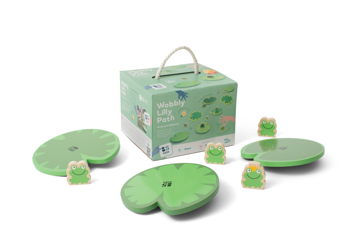 BS Toys Balanční chodníček – lekníny BS Toys