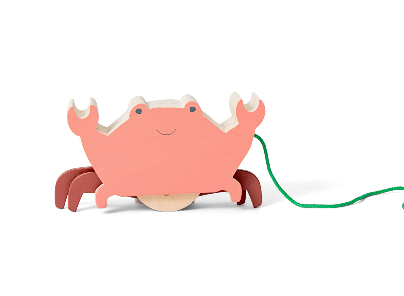 BS Toys Tahací hračka - veselý krab BS Toys