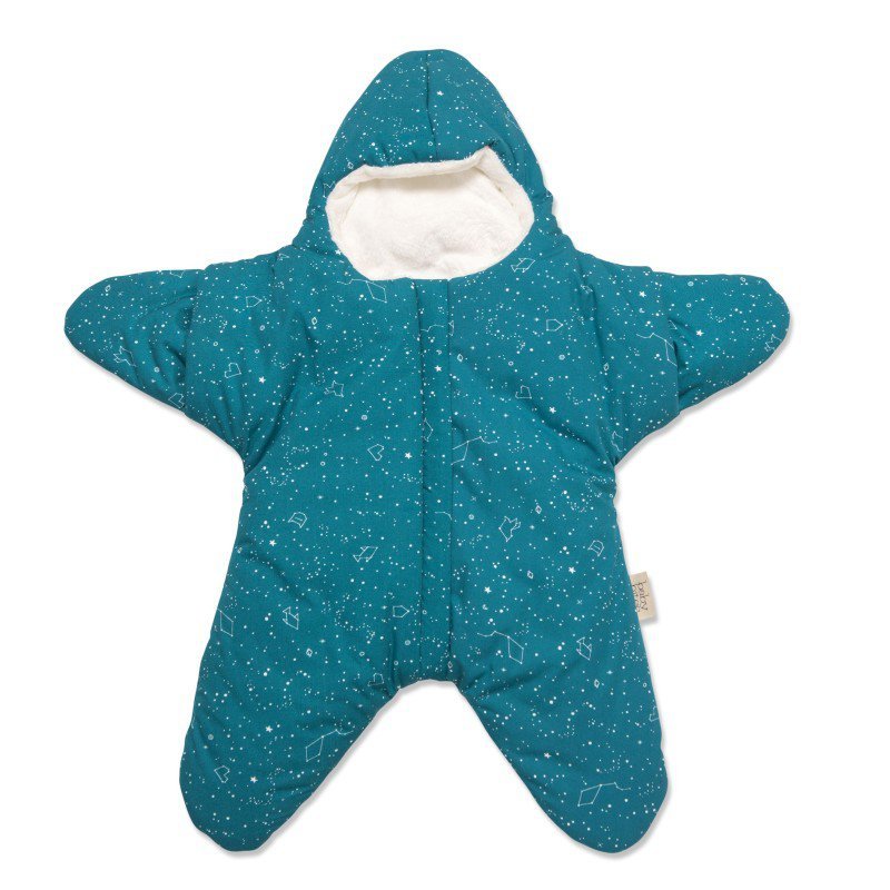 Baby Bites fusak STAR Winter Esmerald Green Baby Bites