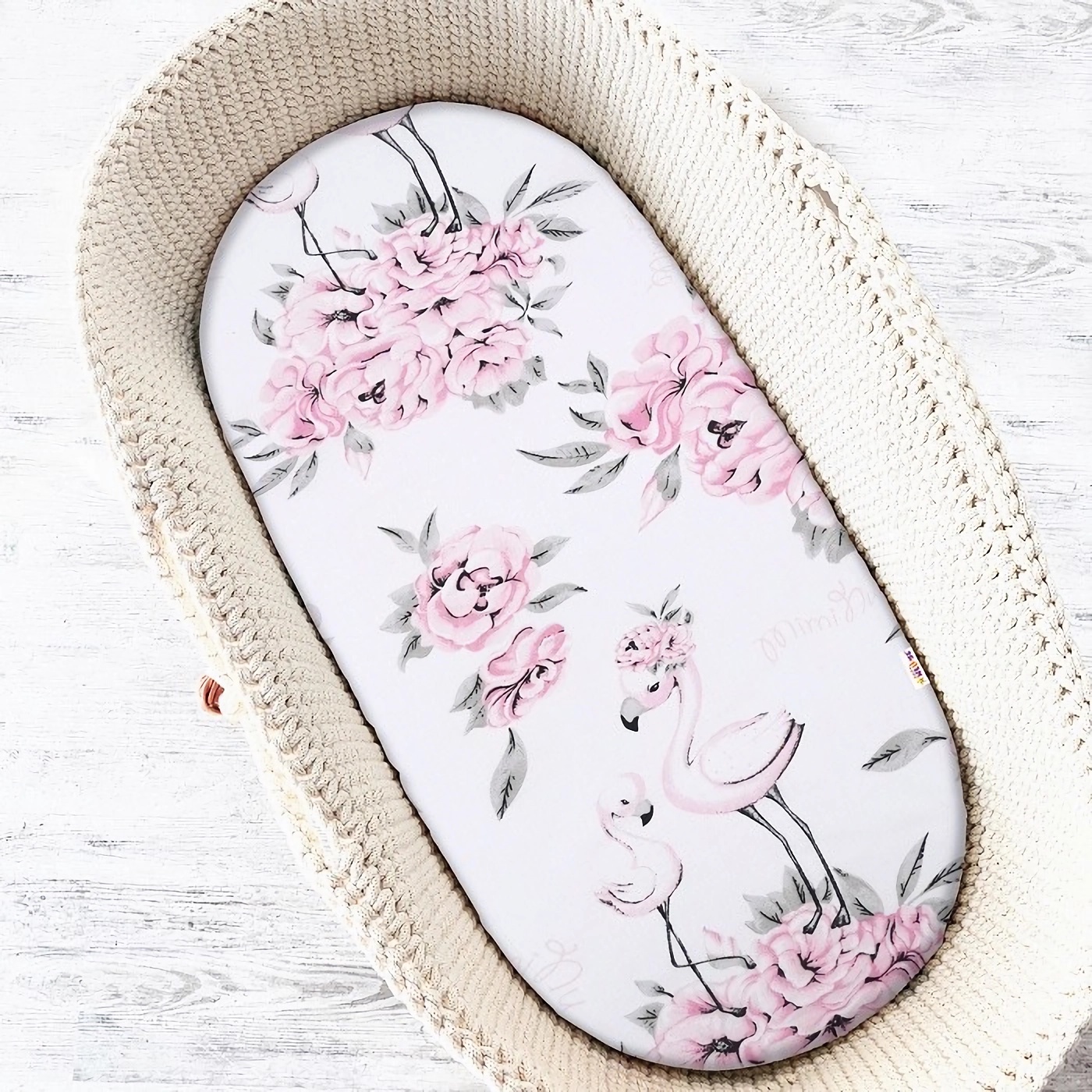 Baby Nellys Dětské bavlněné prostěradlo do kočárku