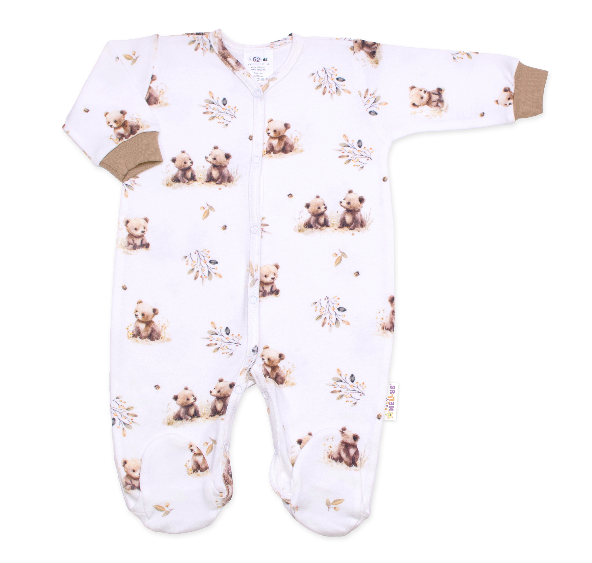 Baby Nellys Kojenecký overálek