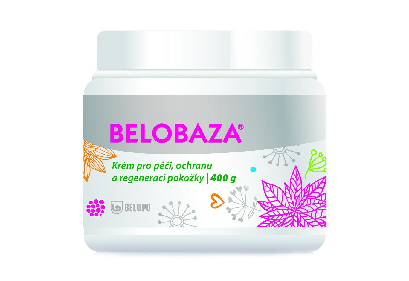 Belobaza regenerační krém 400 g Belobaza