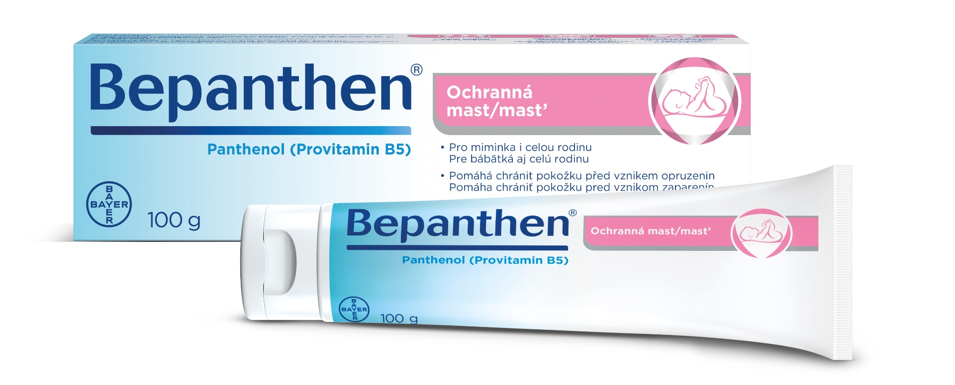 Bepanthen ochranná mast 100 g Bepanthen