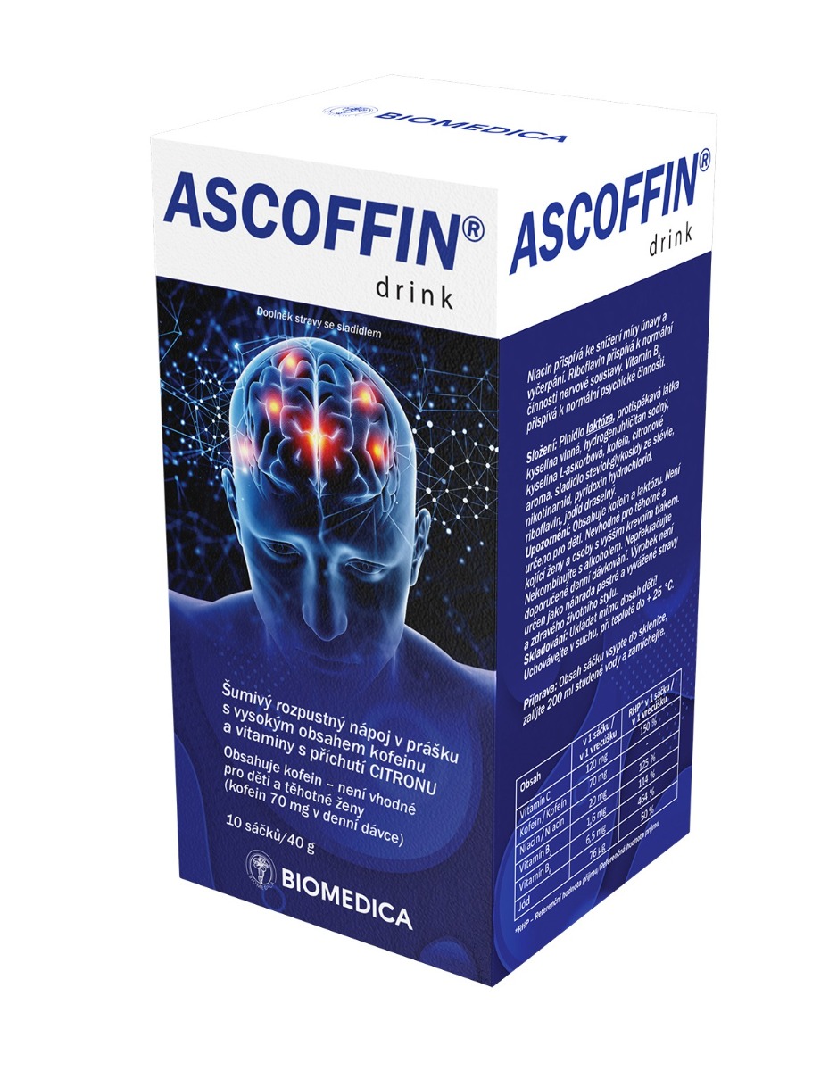 Biomedica Ascoffin Drink sáčky 10x4 g Biomedica