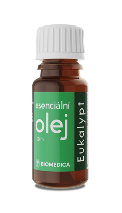 Biomedica Esenciální olej Eukalypt 10 ml Biomedica