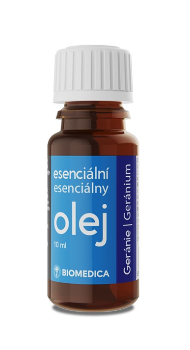 Biomedica Esenciální olej Geranie 10 ml Biomedica