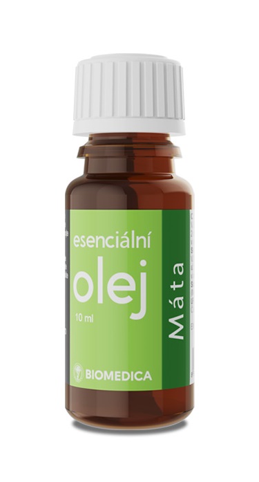 Biomedica Esenciální olej Máta 10 ml Biomedica