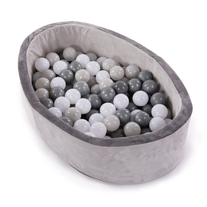 Bo Jungle bazének s míčky B-Ball Pit Play Gym Grey Bo Jungle