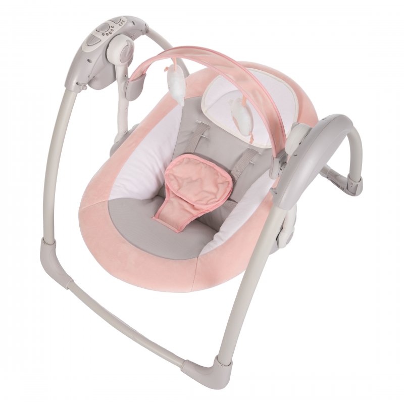 Bo Jungle houpačka B-Dolphy Grey/Pink Bo Jungle