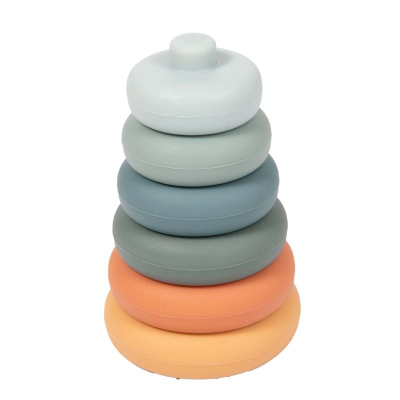 Bo Jungle silikonová stohovací kousátka B-Silicone Rounds Bo Jungle