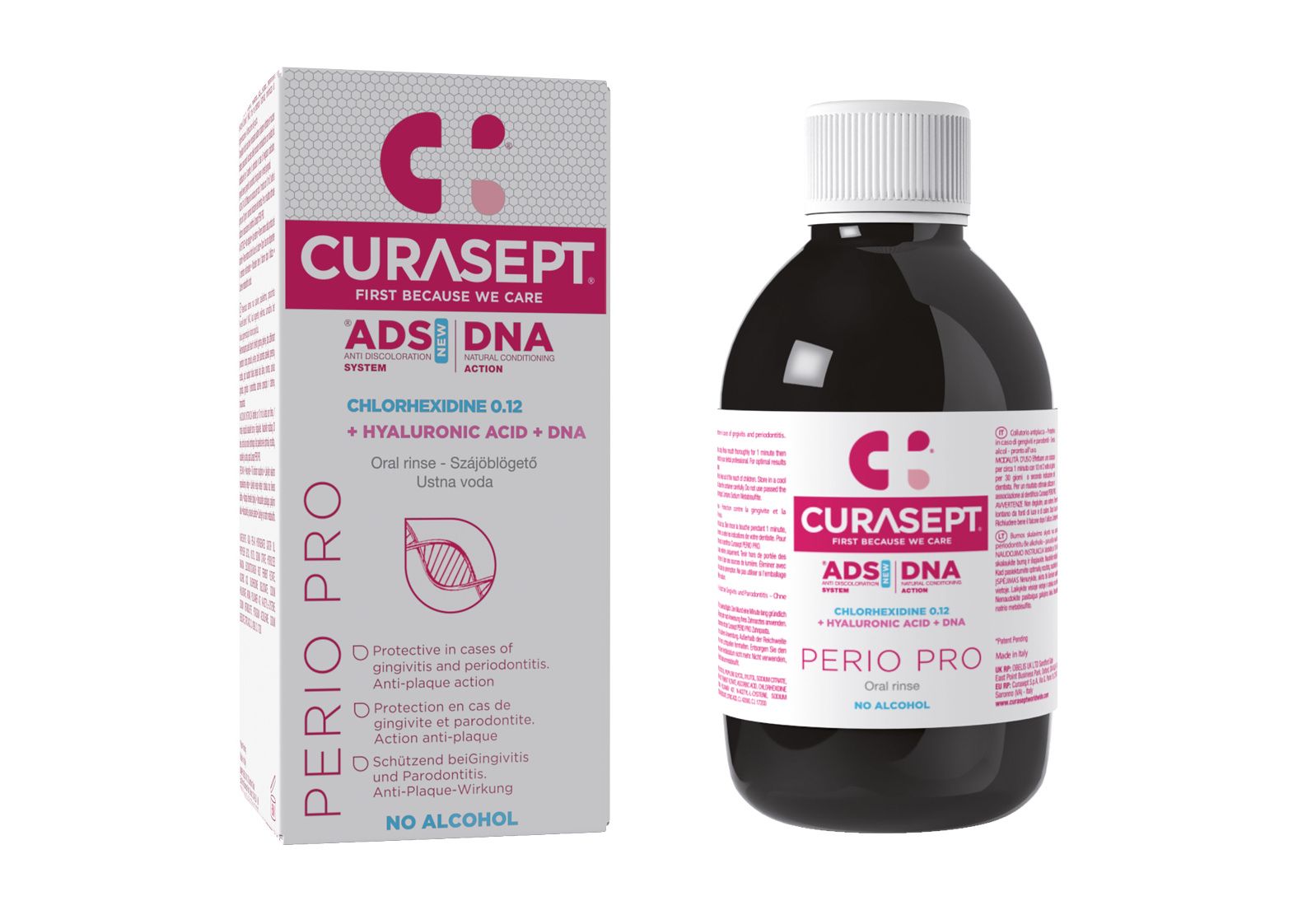 CURASEPT ADS DNA PERIO PRO ústní voda 200 ml CURASEPT
