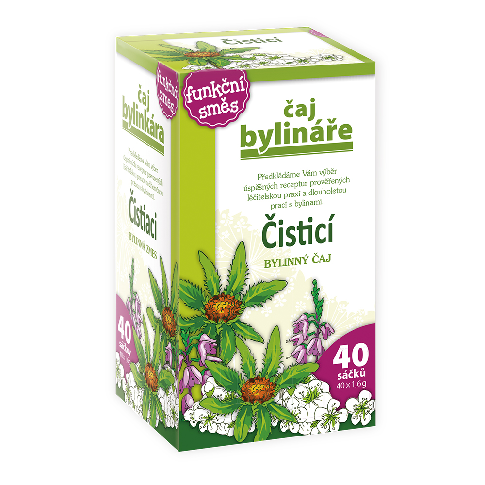 Čaj bylináře Čisticí nálevové sáčky 40x1