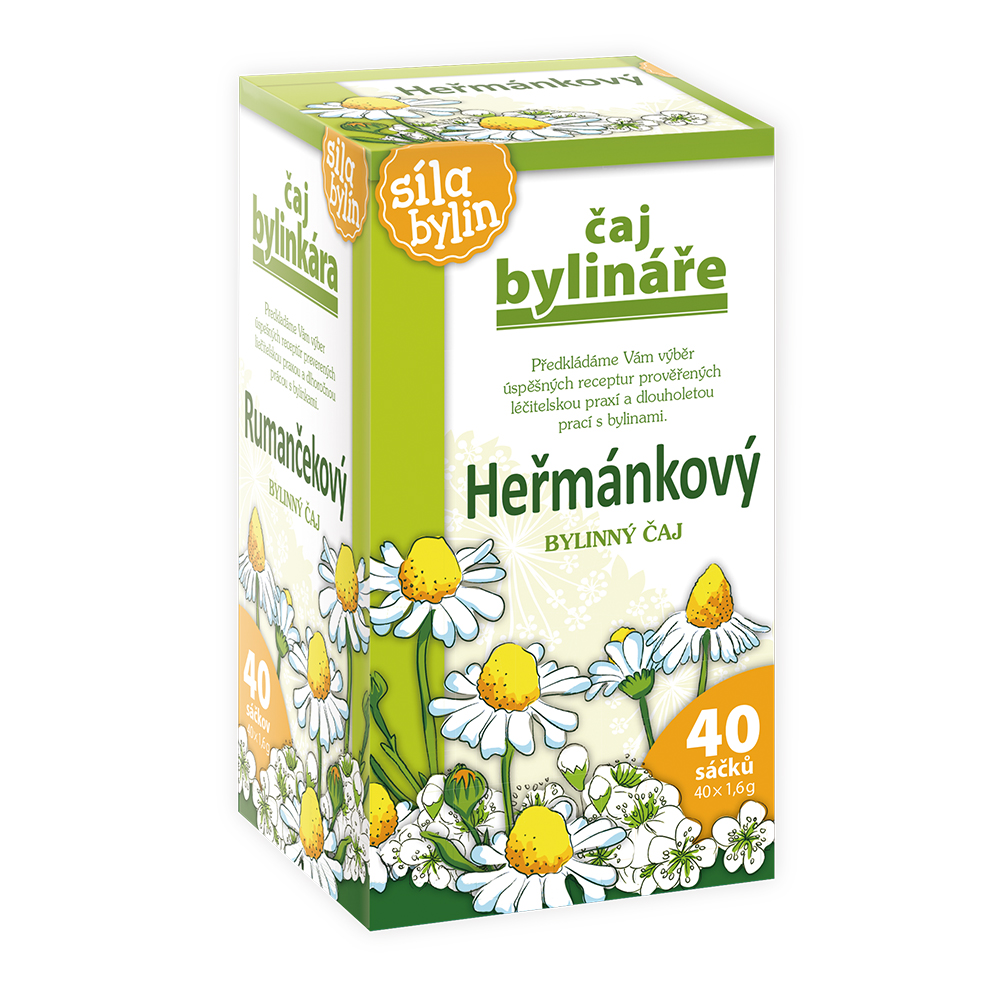 Čaj bylináře Heřmánkový nálevové sáčky 40x1