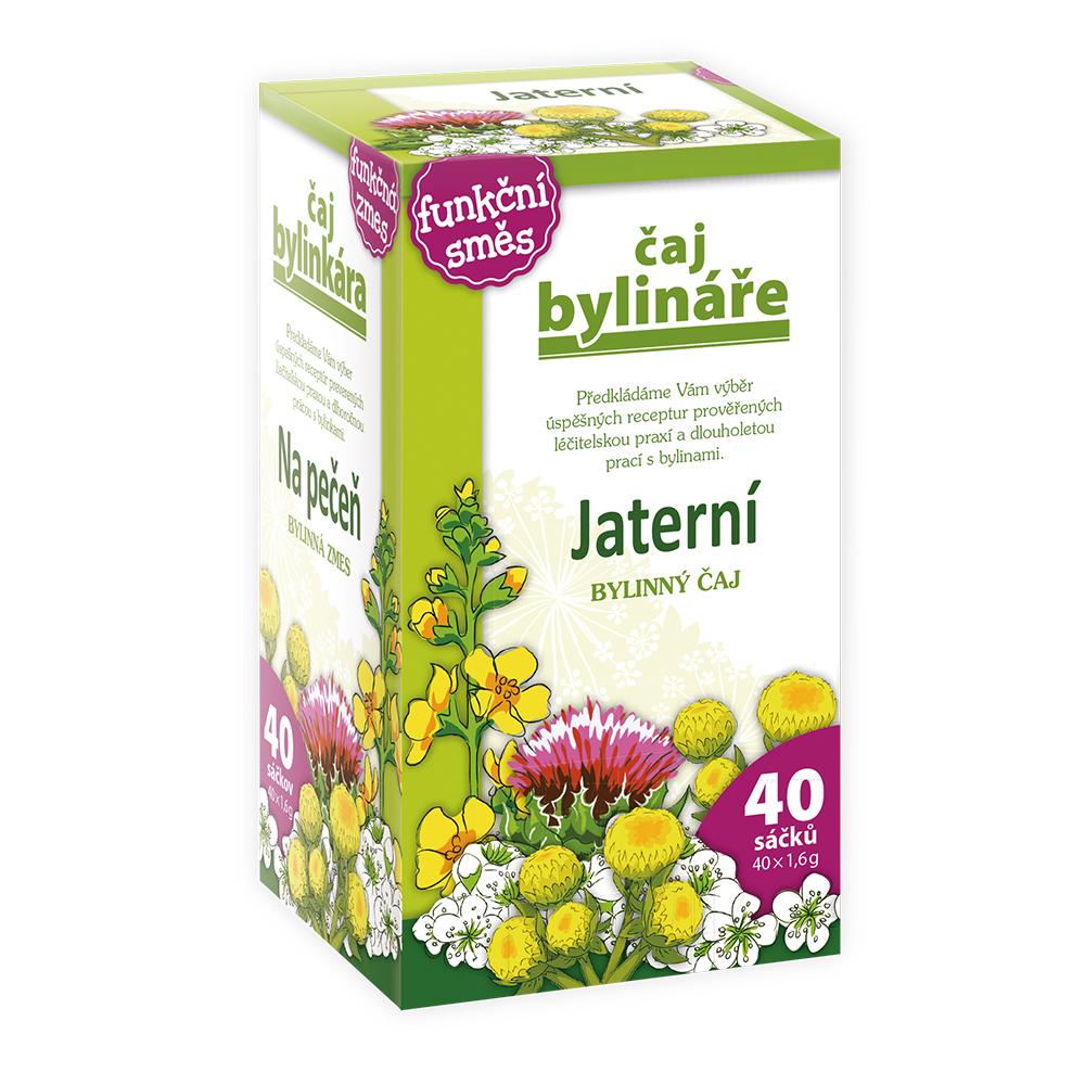 Čaj bylináře Jaterní nálevové sáčky 40x1