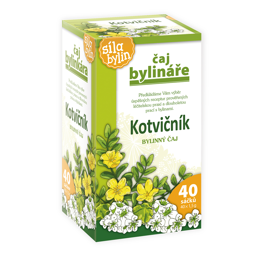 Čaj bylináře Kotvičník nálevové sáčky 40x1