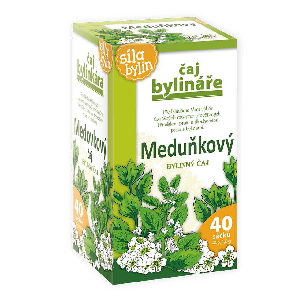 Čaj bylináře Meduňkový nálevové sáčky 40x1