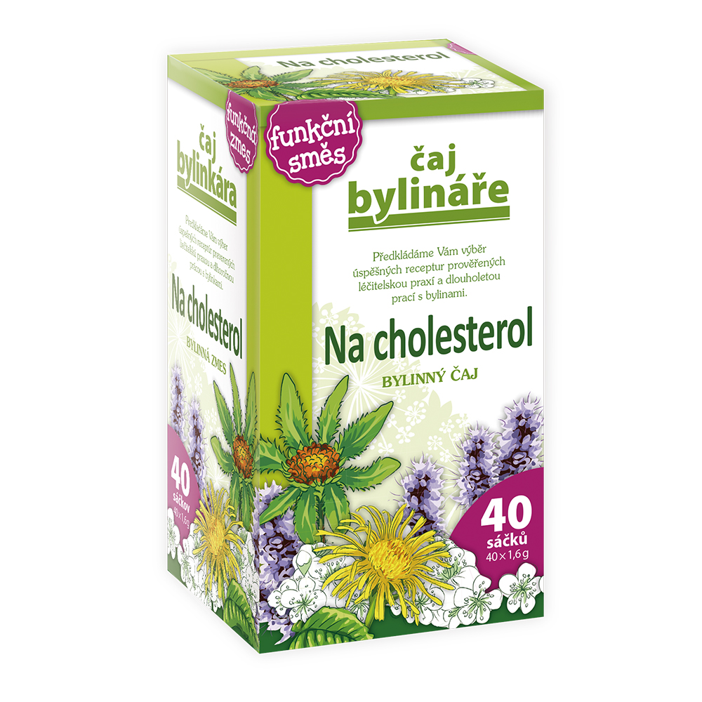 Čaj bylináře Na cholesterol nálevové sáčky 40x1