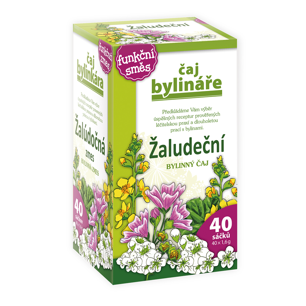 Čaj bylináře Žaludeční nálevové sáčky 40x1