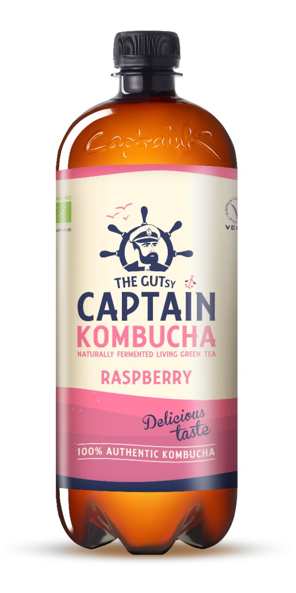 Captain Kombucha Malina BIO 1000 ml Captain Kombucha