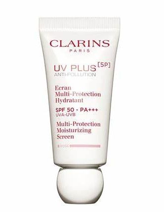 Clarins UV+ Anti-Pollution Rose SPF50 lehký krém-gel 30 ml Clarins