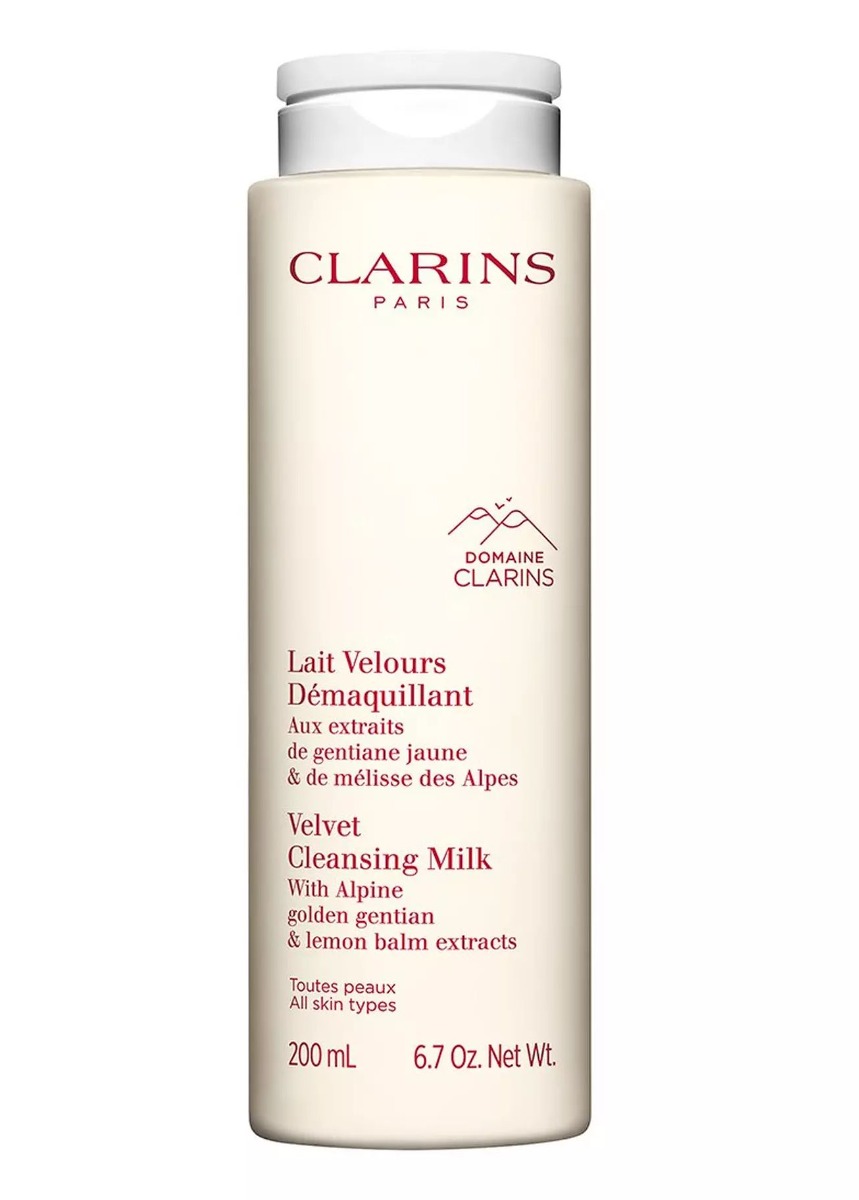 Clarins Velvet Cleansing Milk fluidní mléčná emulze 200 ml Clarins