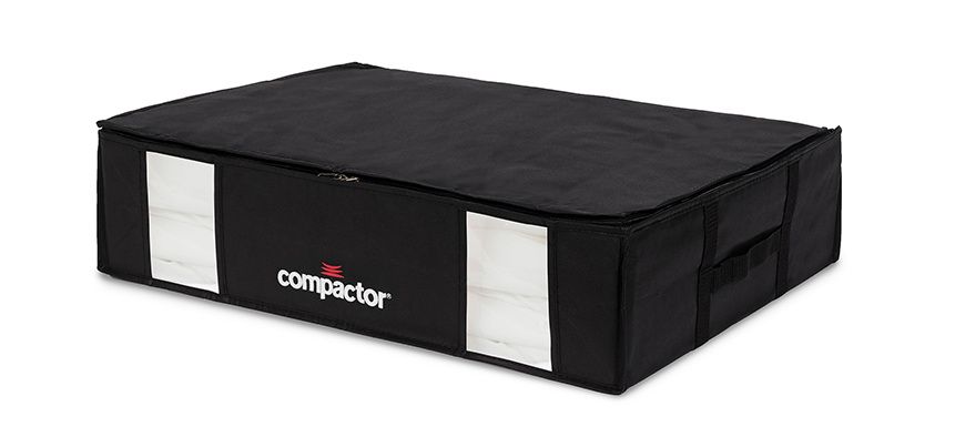 Compactor Black Edition L 145 l vakuový úložný box s pouzdrem 50x65x15