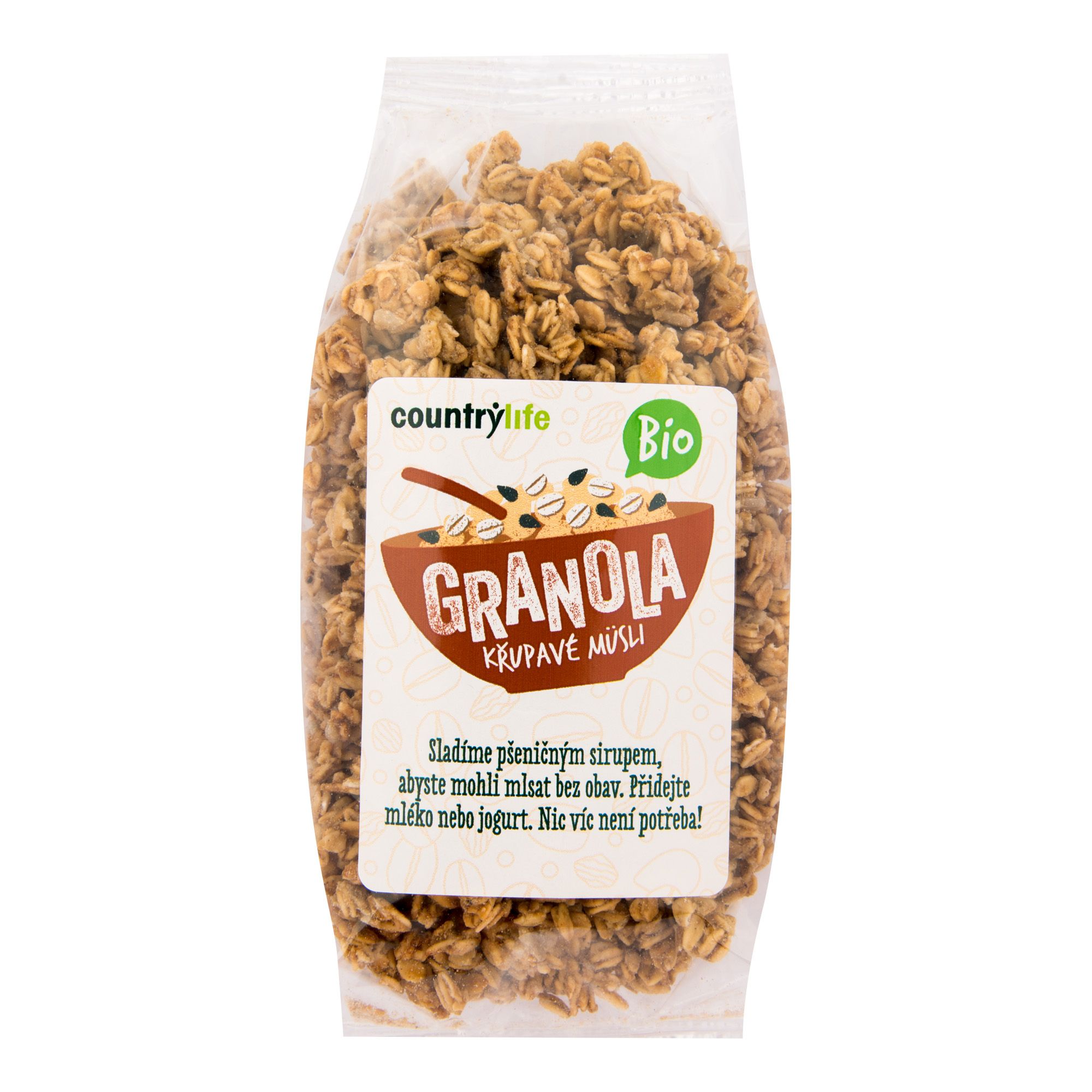 Country Life Granola Křupavé müsli BIO 350 g Country Life