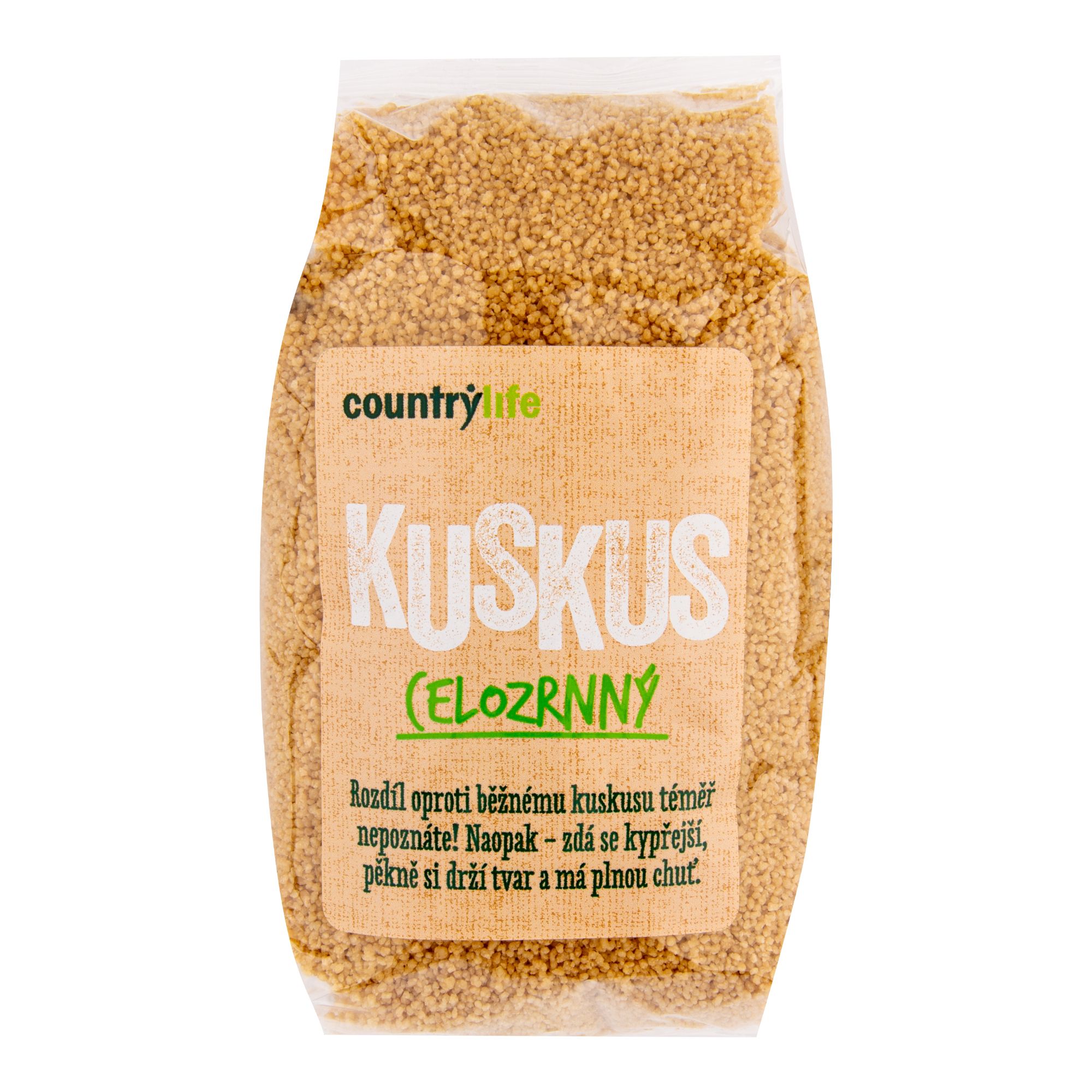 Country Life Kuskus celozrnný 500 g Country Life