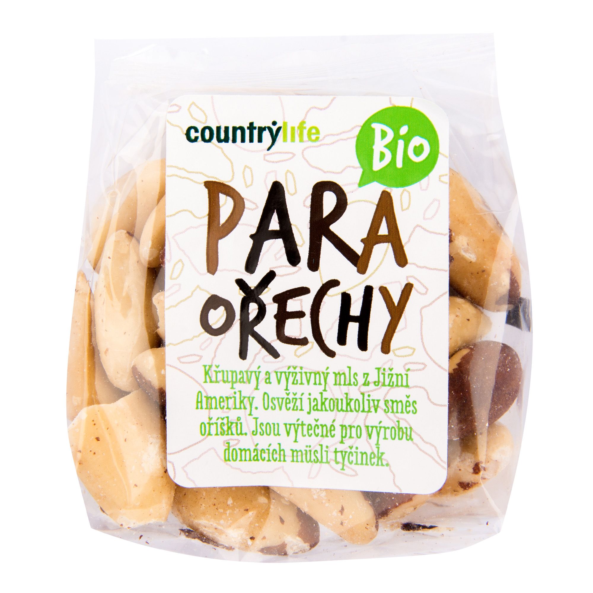 Country Life Para ořechy BIO 100 g Country Life