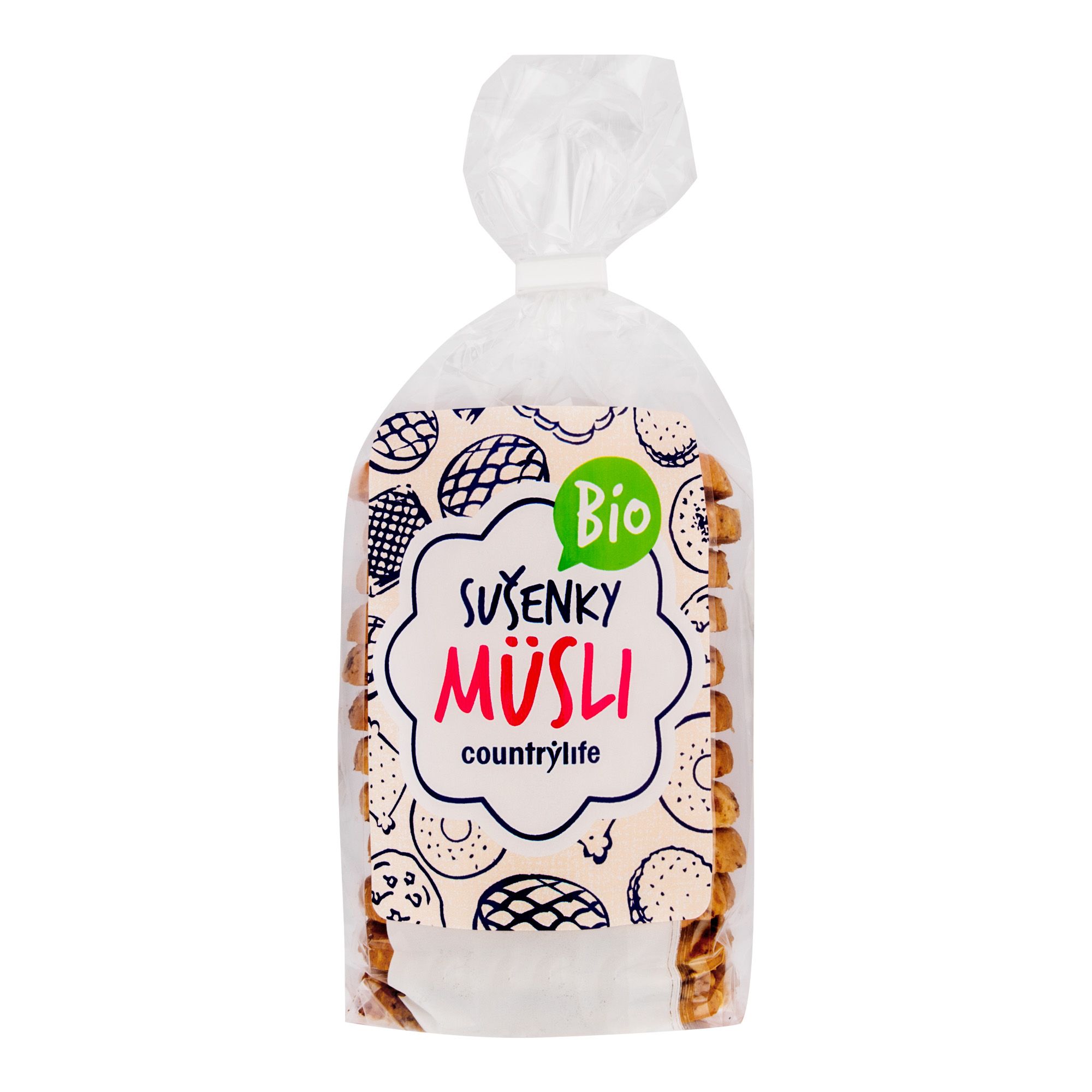 Country Life Sušenky müsli BIO 250 g Country Life