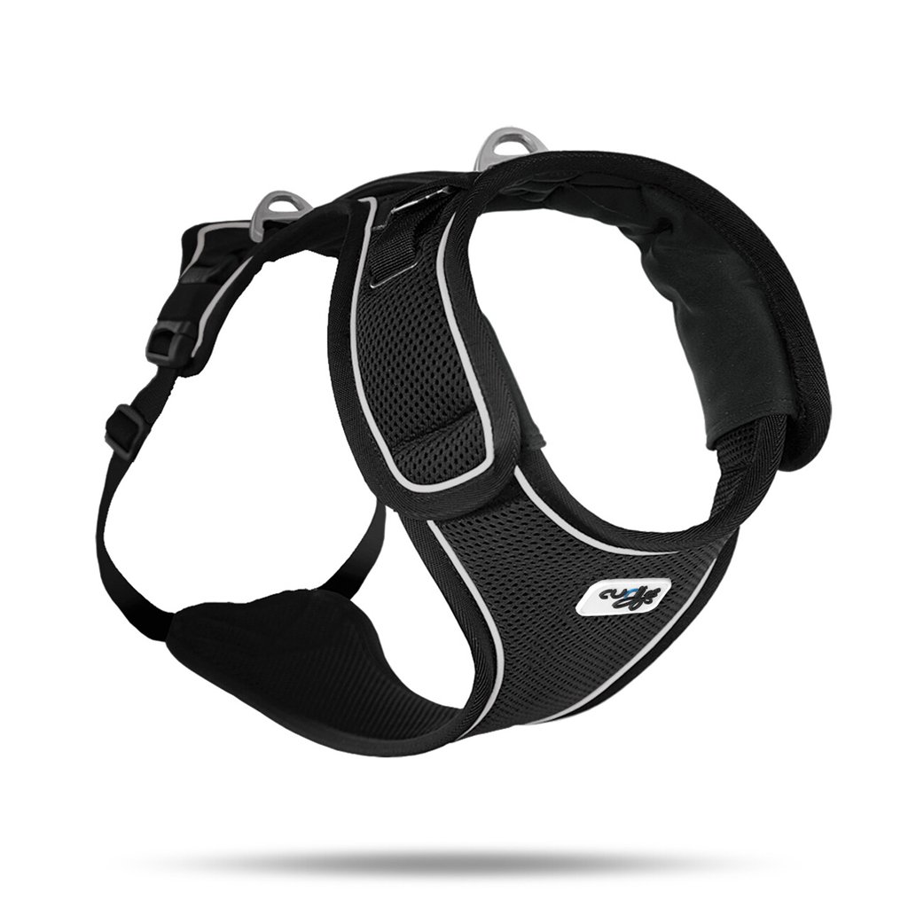 Curli Postroj pro psy Belka Black XL