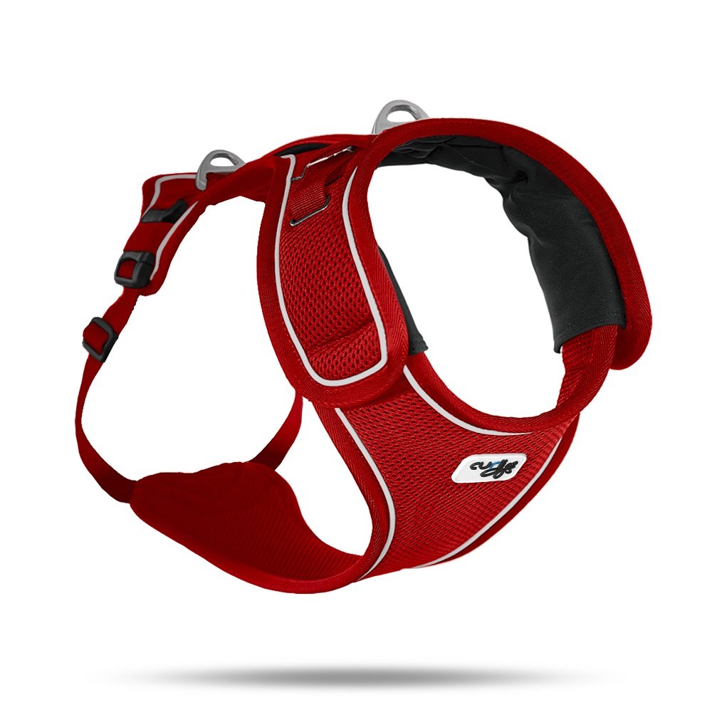Curli Postroj pro psy Belka Red S