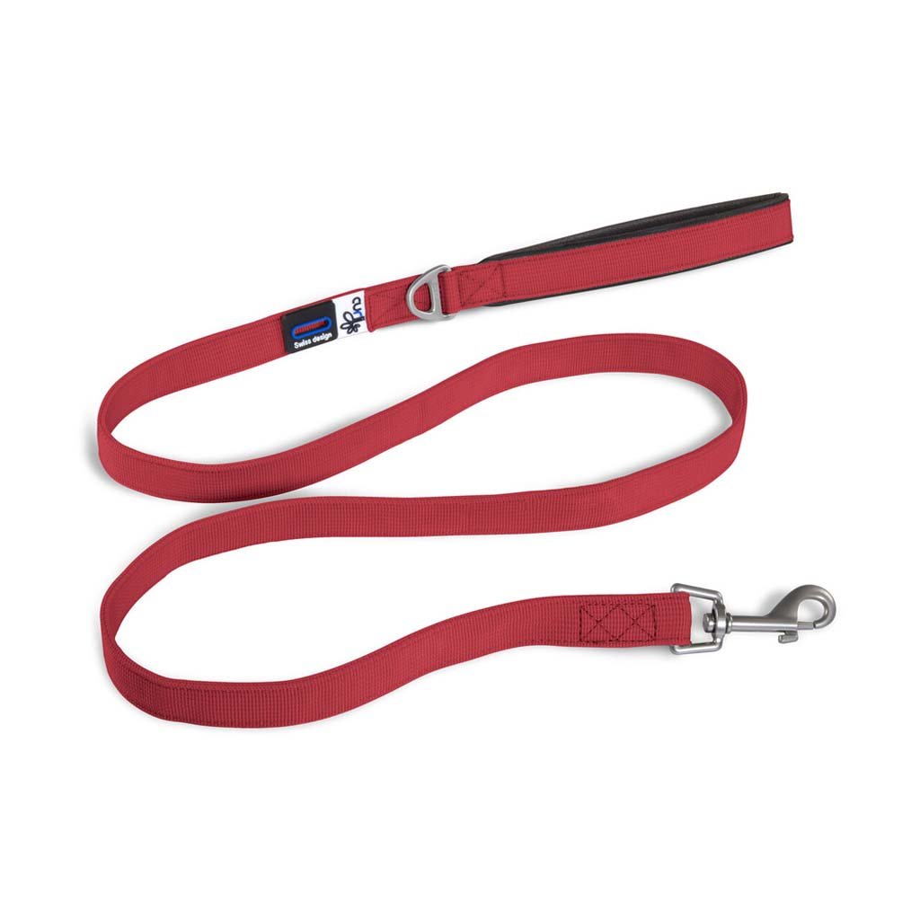 Curli Vodítko pro psy Basic Red M 140x1