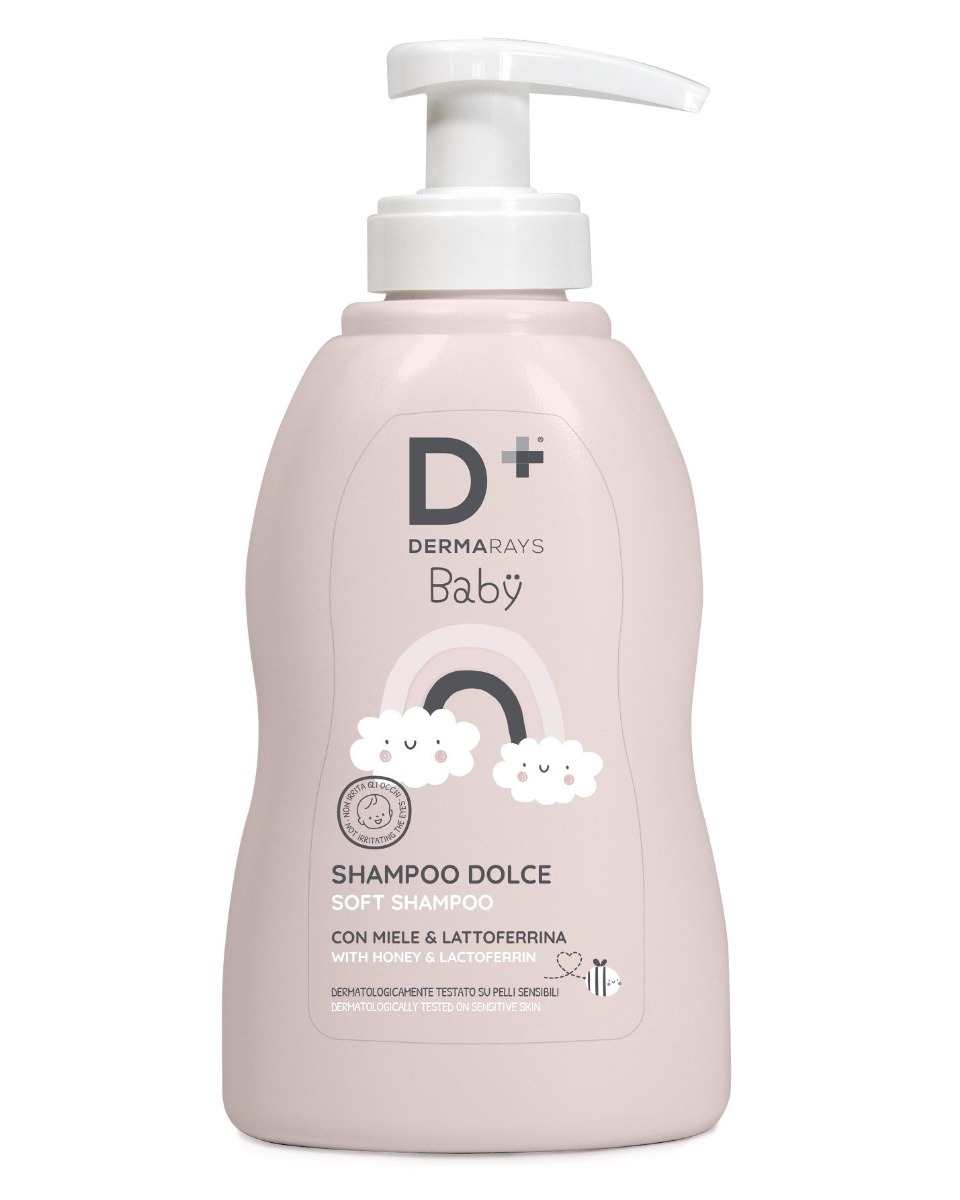 DERMARAYS Baby jemný šampon na vlasy 200 ml DERMARAYS
