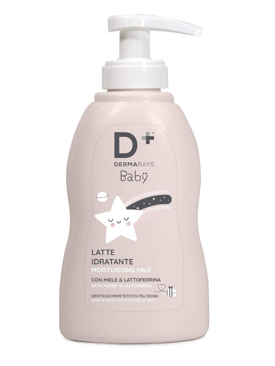DERMARAYS Baby tělové mléko pro děti 200 ml DERMARAYS