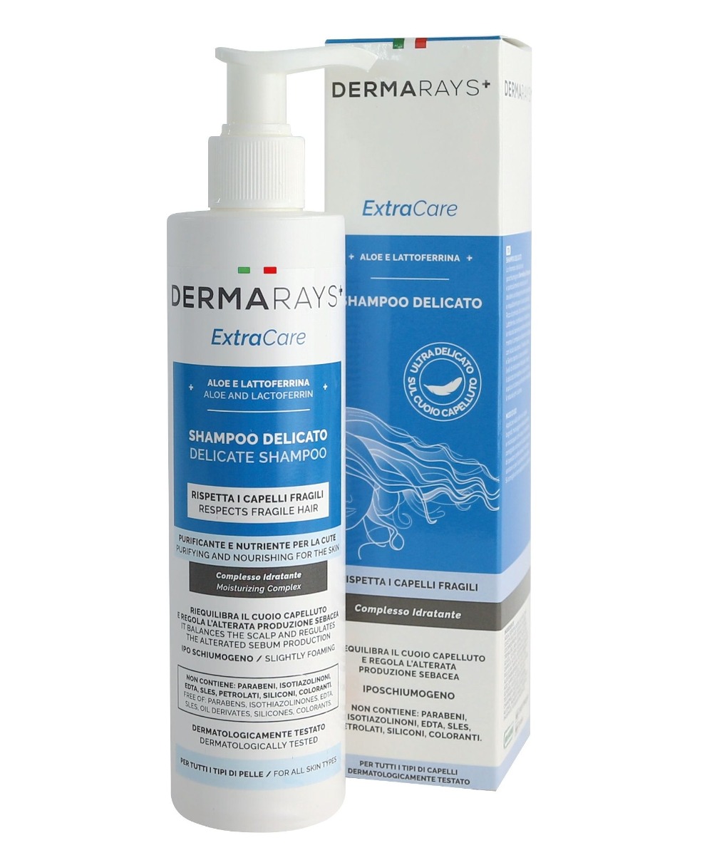DERMARAYS ExtraCare jemný šampon pro křehké vlasy 250 ml DERMARAYS