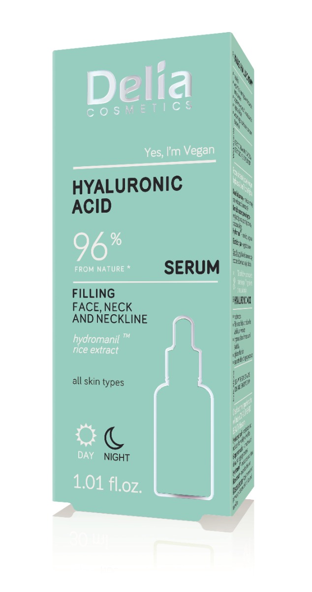 Delia Hyaluronic Acid Vyplňující sérum na obličej