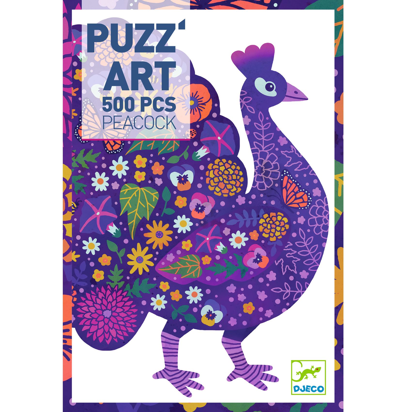 Djeco Puzzle Páv - 500 pcs Djeco