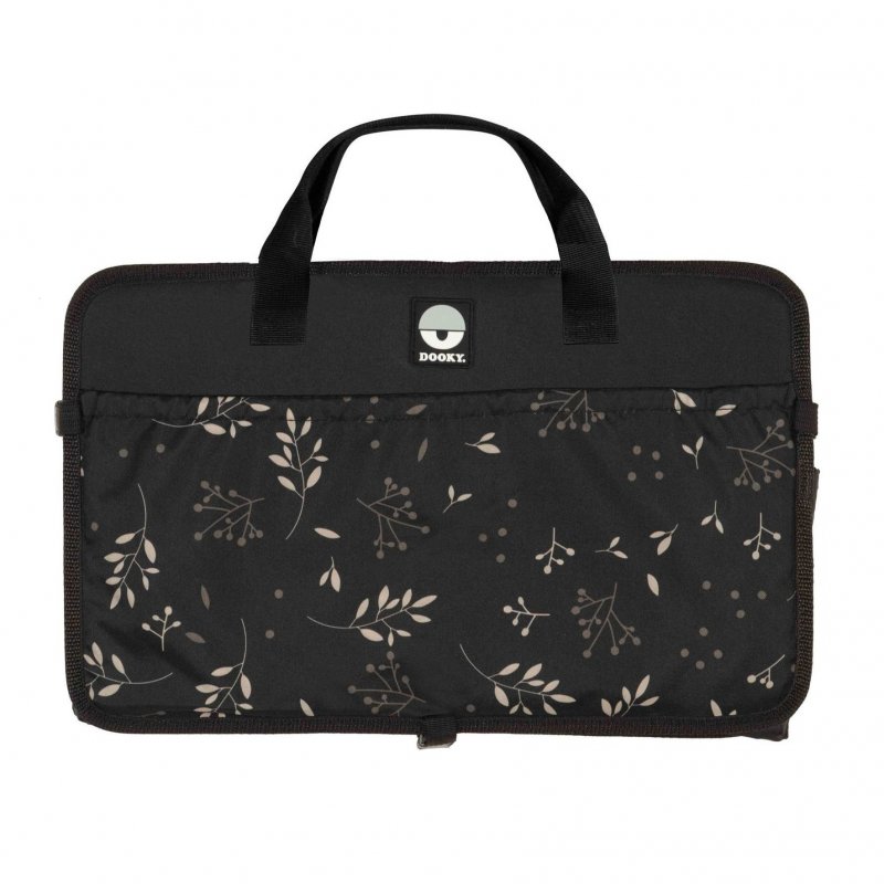 Dooky cestovní postýlka TRAVELLER Romantic Leaves Black Dooky