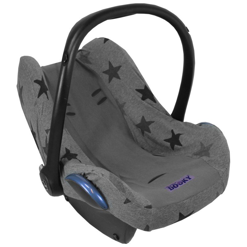 Dooky potah na autosedačku Seat Cover 0+ Grey Stars Dooky