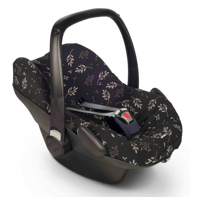 Dooky potah na autosedačku Seat Cover 0+ Romantic Leaves Black Dooky